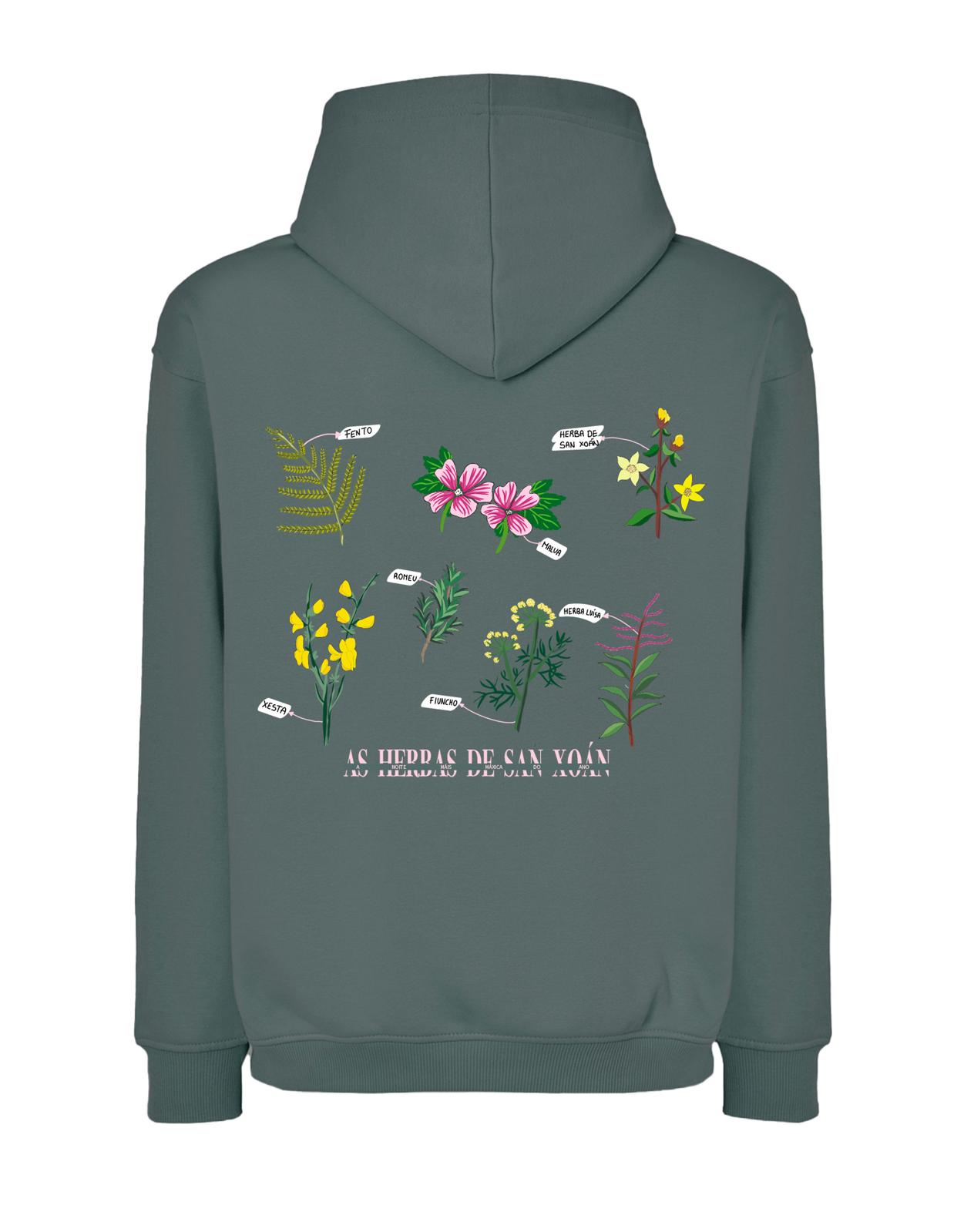 SUDADERA OVERSIZE VERDE MORRIÑA 03