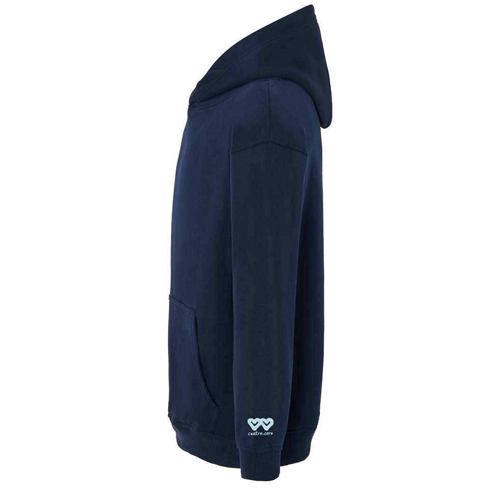 Sudadera oversize azul marino